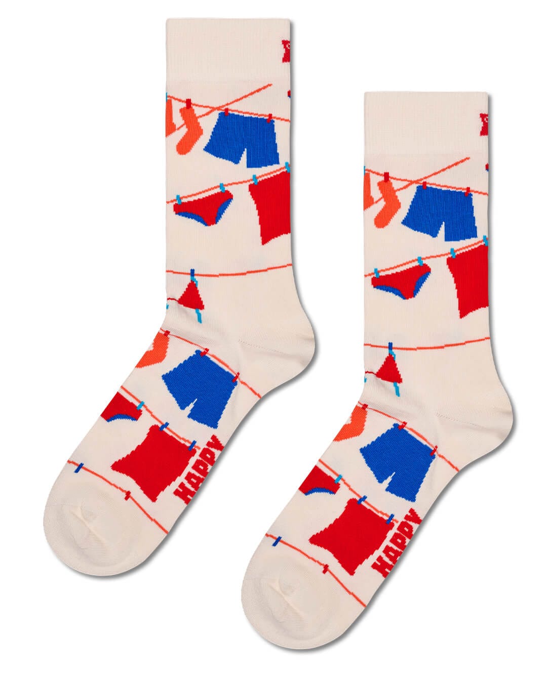 Happy Socks Socks Happy Socks Multicoloured Clothesline Sock