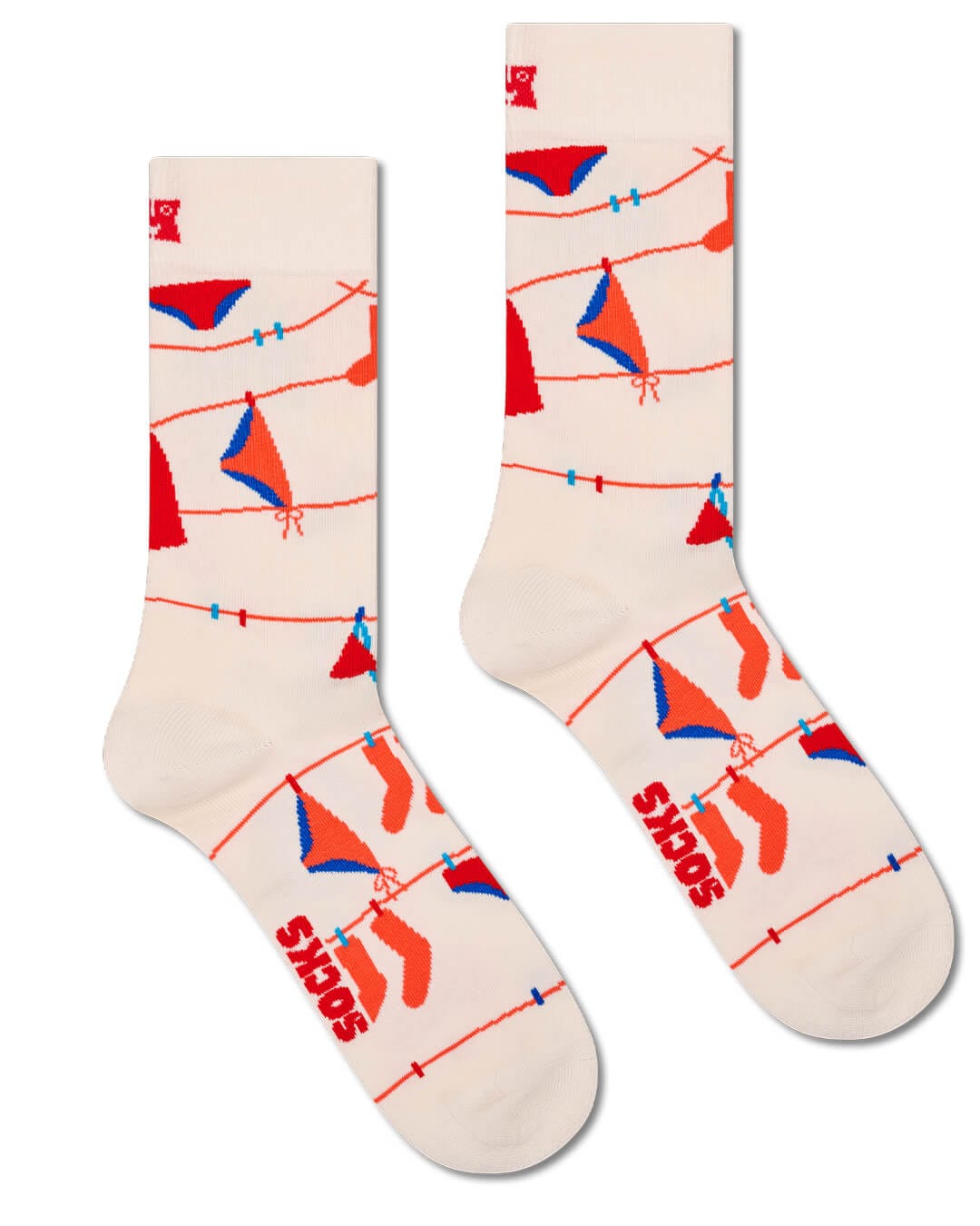 Happy Socks Socks Happy Socks Multicoloured Clothesline Sock