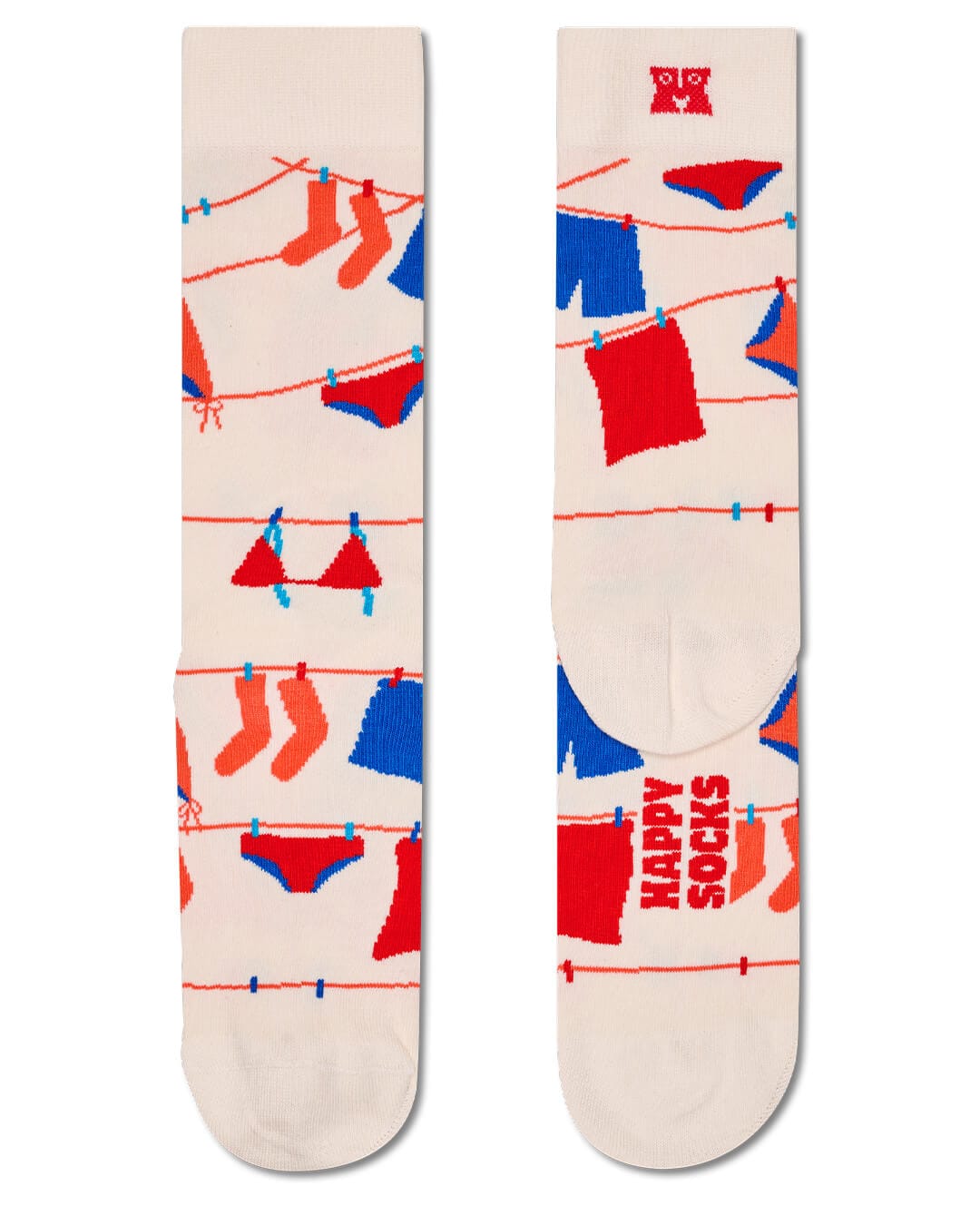 Happy Socks Socks Happy Socks Multicoloured Clothesline Sock