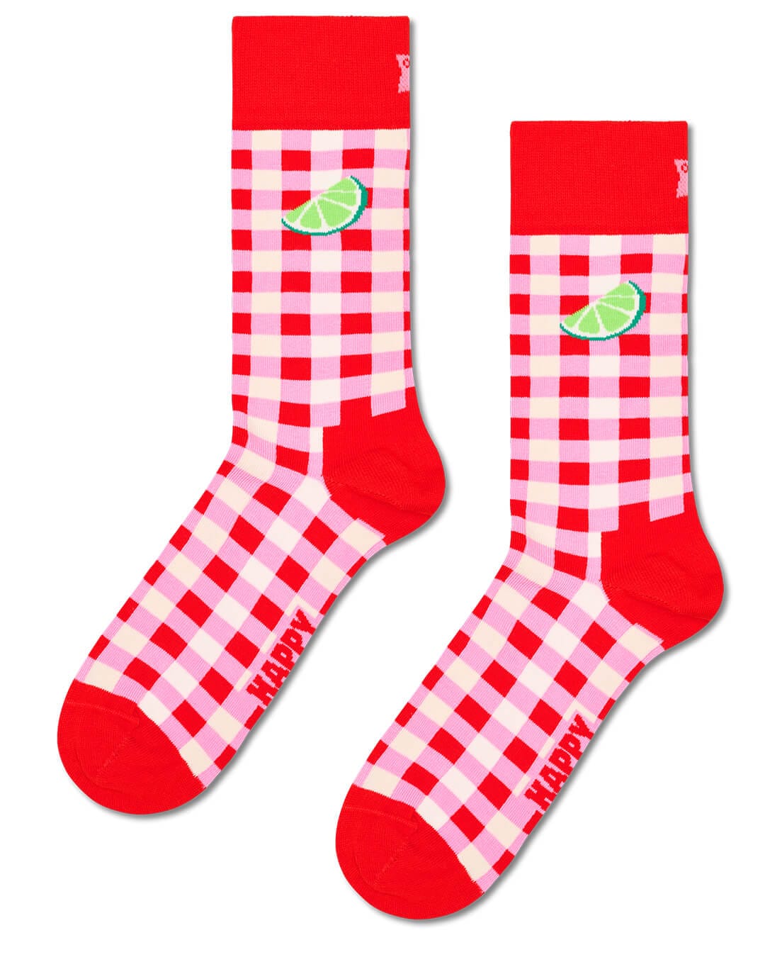 Happy Socks Socks 36-40 Happy Socks Multicoloured Gingham Lime Sock