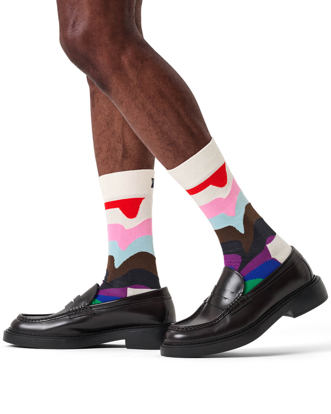 Happy Socks Socks Happy Socks Multicoloured Pride Liquid Stripe Sock