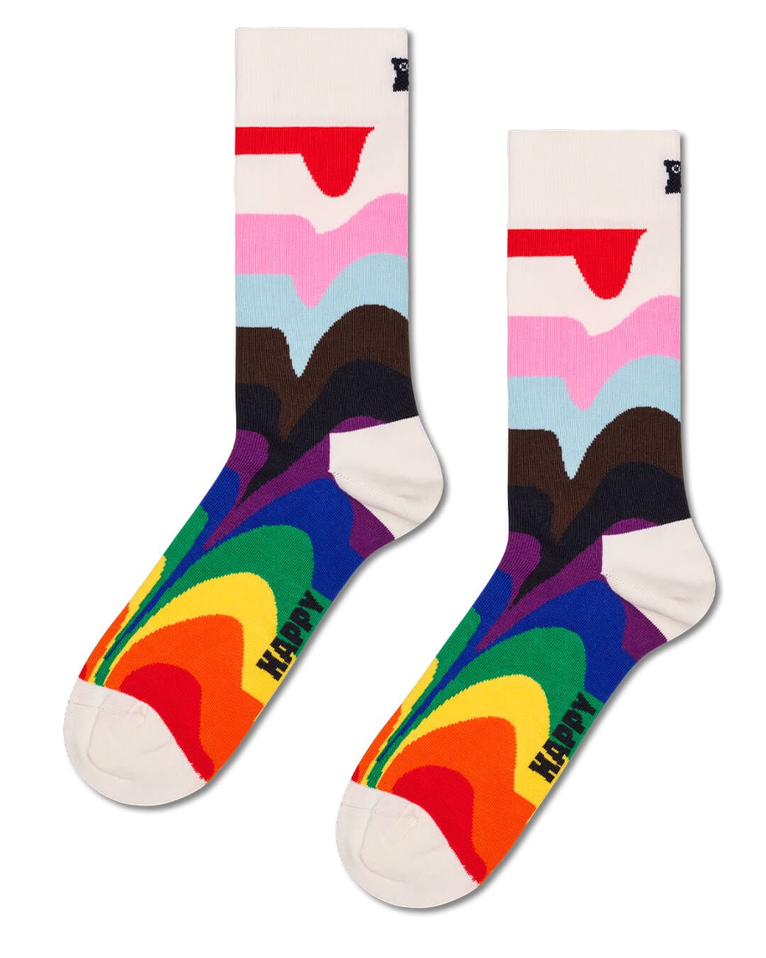Happy Socks Socks Happy Socks Multicoloured Pride Liquid Stripe Sock