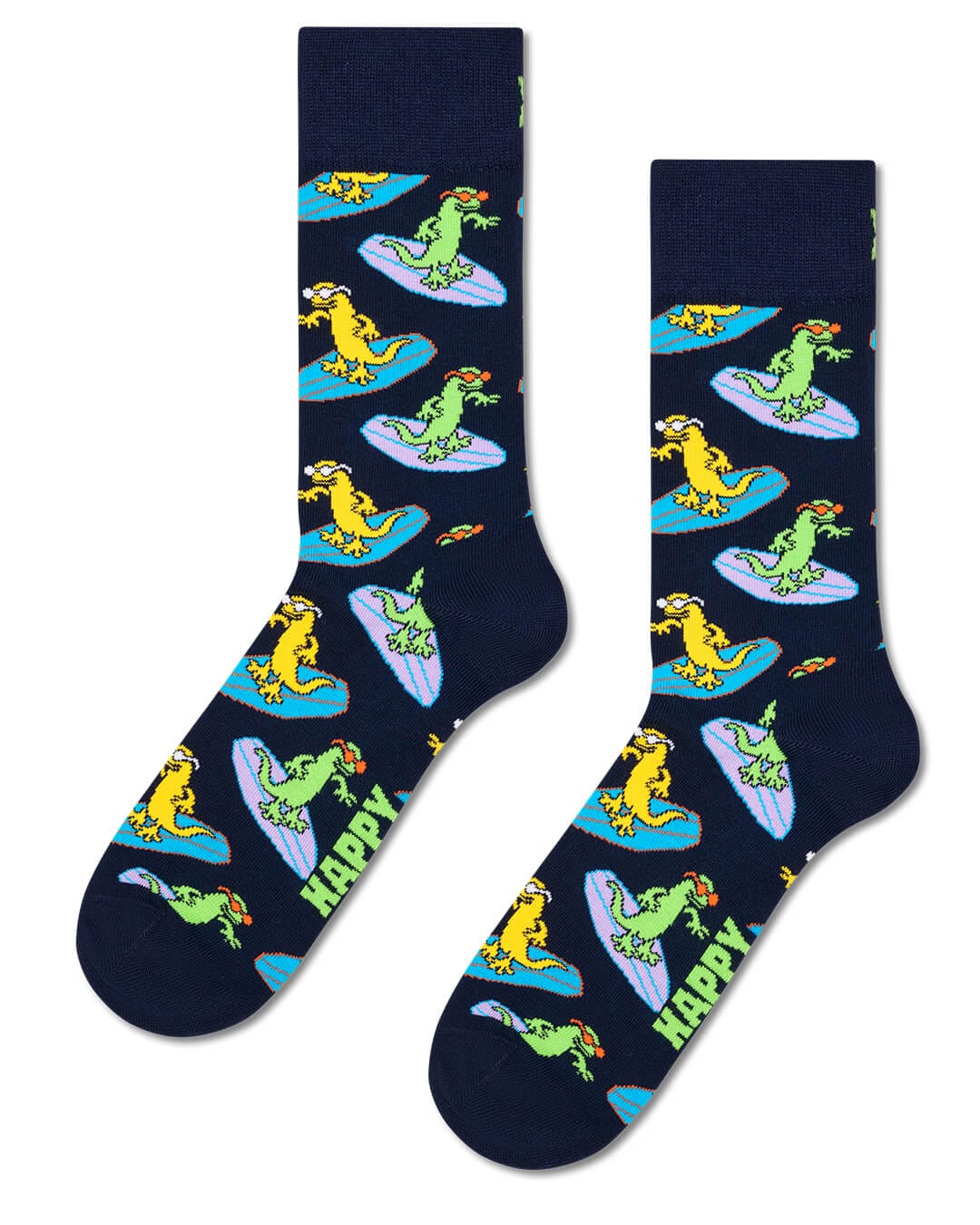 Happy Socks Socks 41-46 Happy Socks Multicoloured Surf Lizard Sock