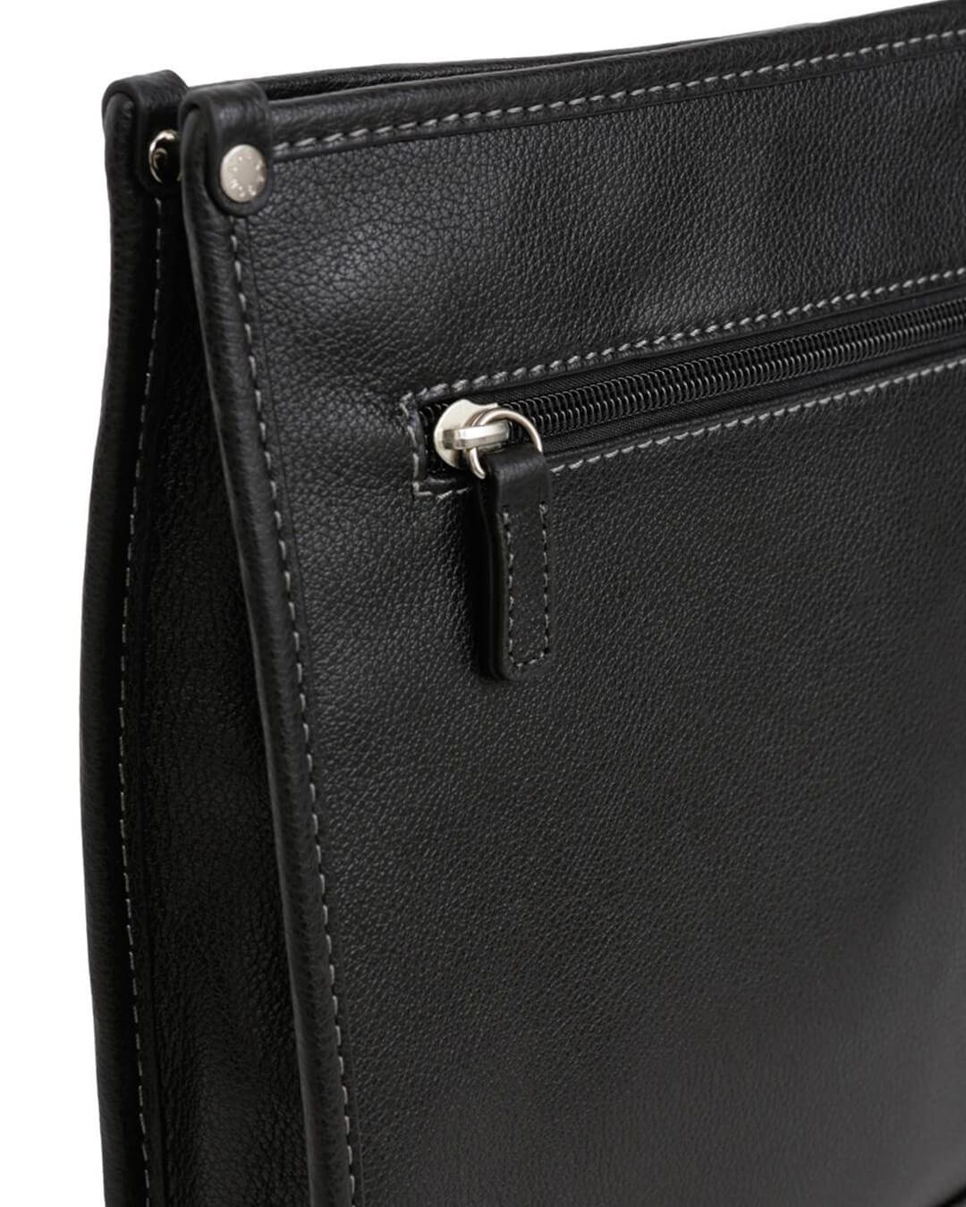 Hexagona Bags ONE Hexagona Black Document Wallet