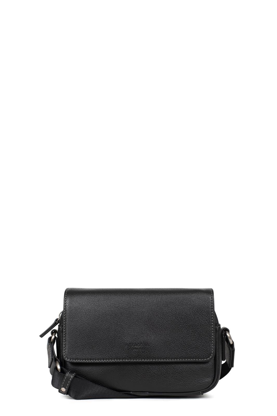 Hexagona Bags ONE Hexagona Black Leather Backpack