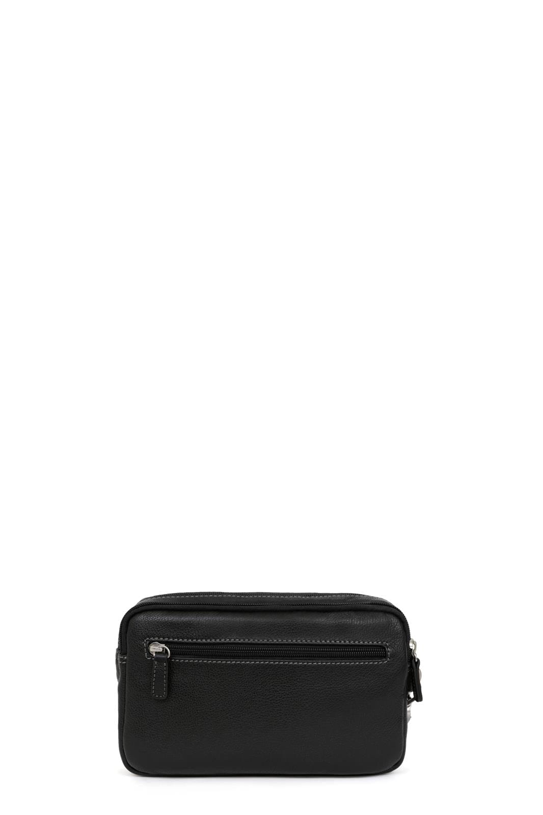 Hexagona Bags ONE Hexagona Black Leather Wrist Bag