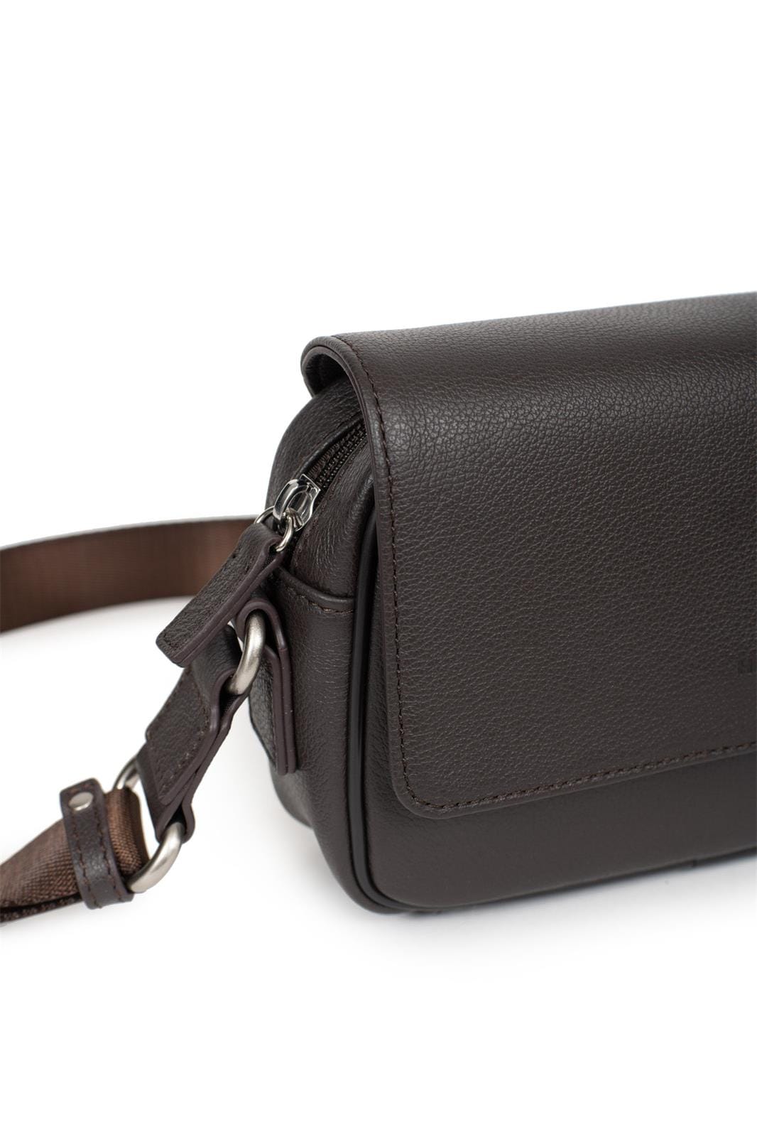 Hexagona Bags ONE Hexagona Brown Leather Backpack
