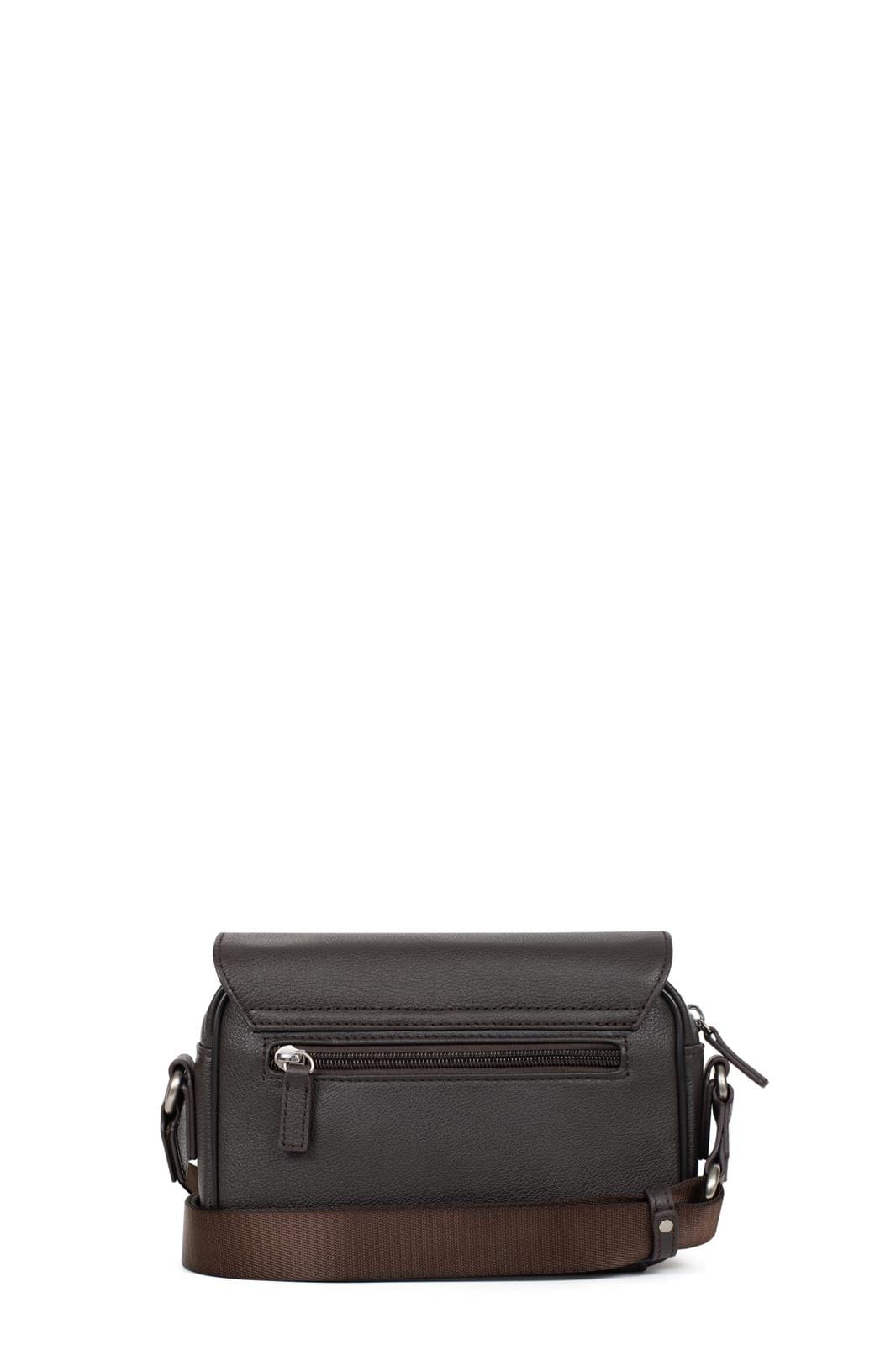 Hexagona Bags ONE Hexagona Brown Leather Backpack