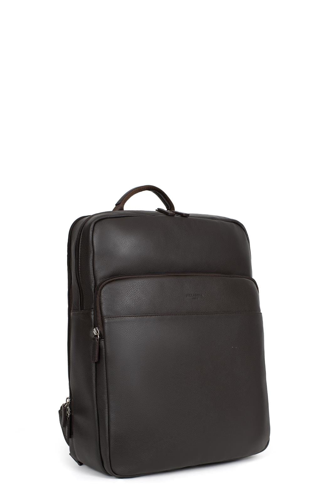 Hexagona Bags ONE Hexagona Brown Leather Backpack