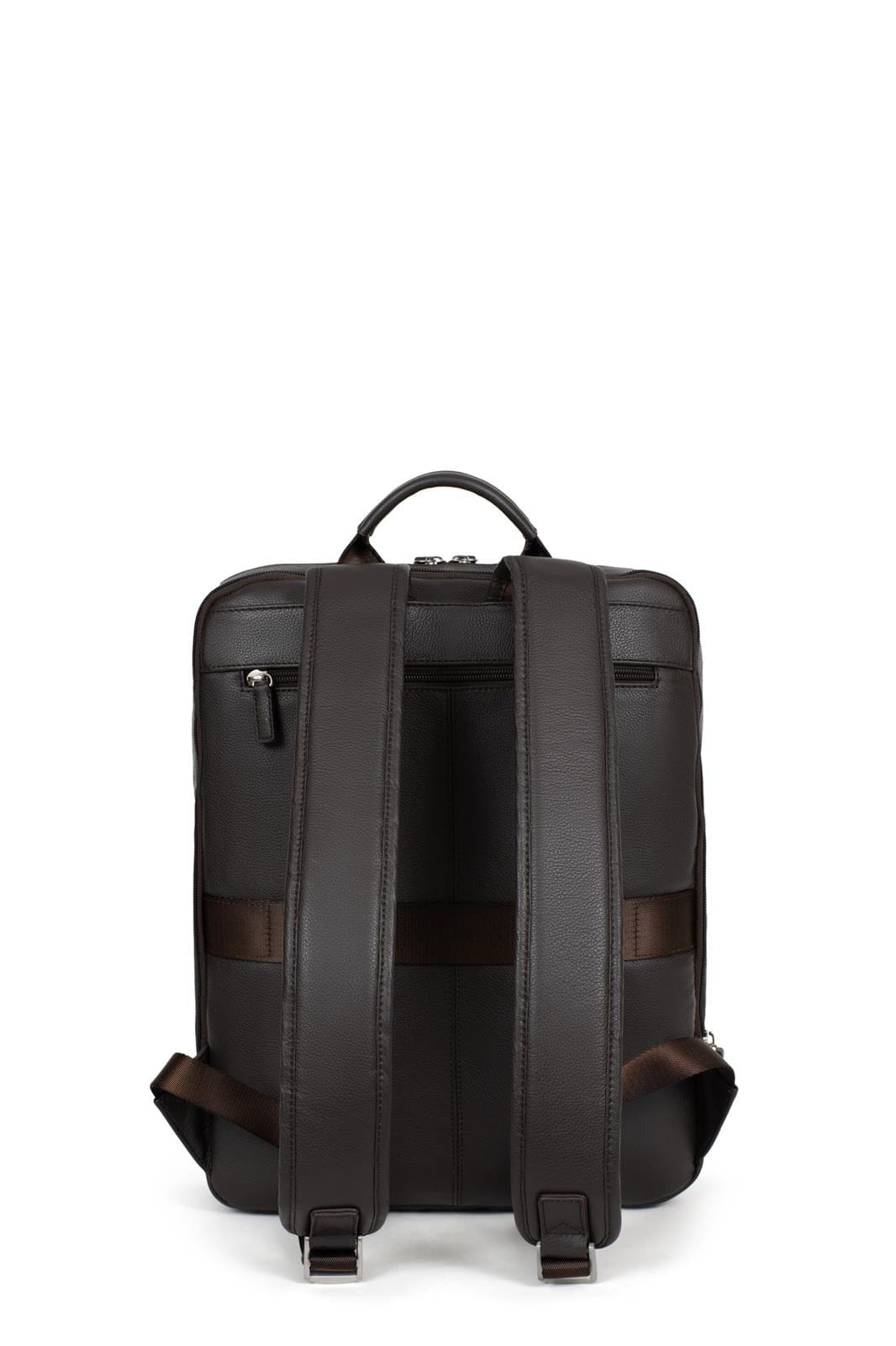 Hexagona Bags ONE Hexagona Brown Leather Backpack