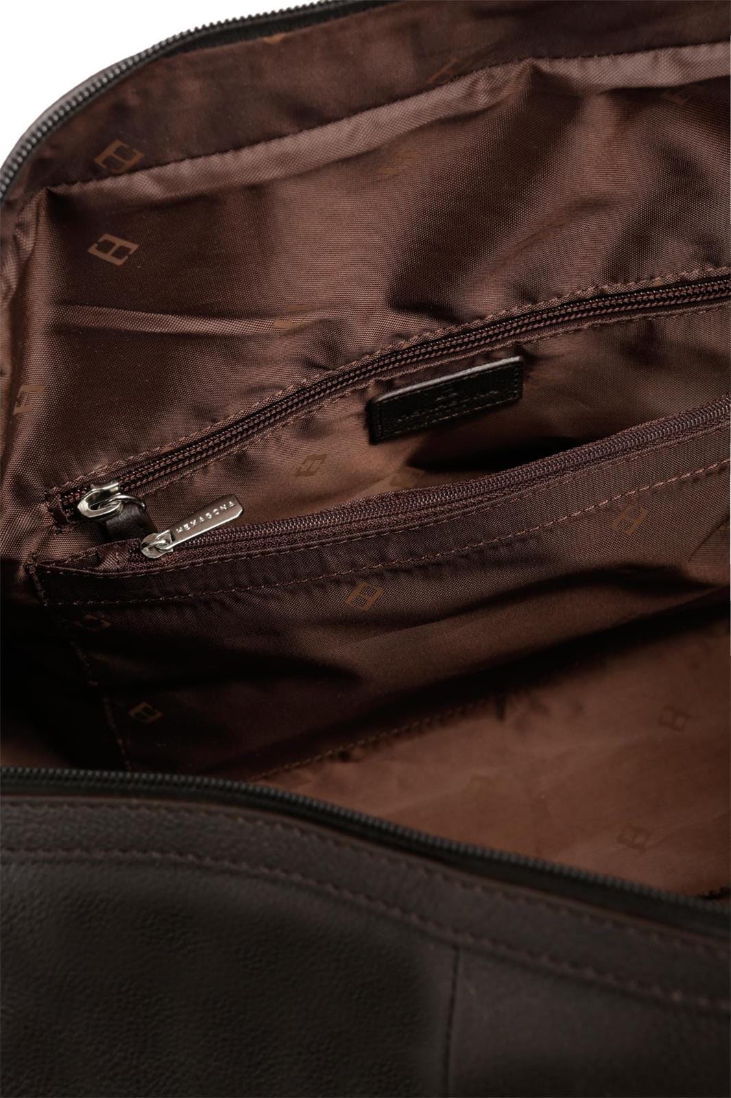 Hexagona Bags ONE Hexagona Brown Leather Holdall