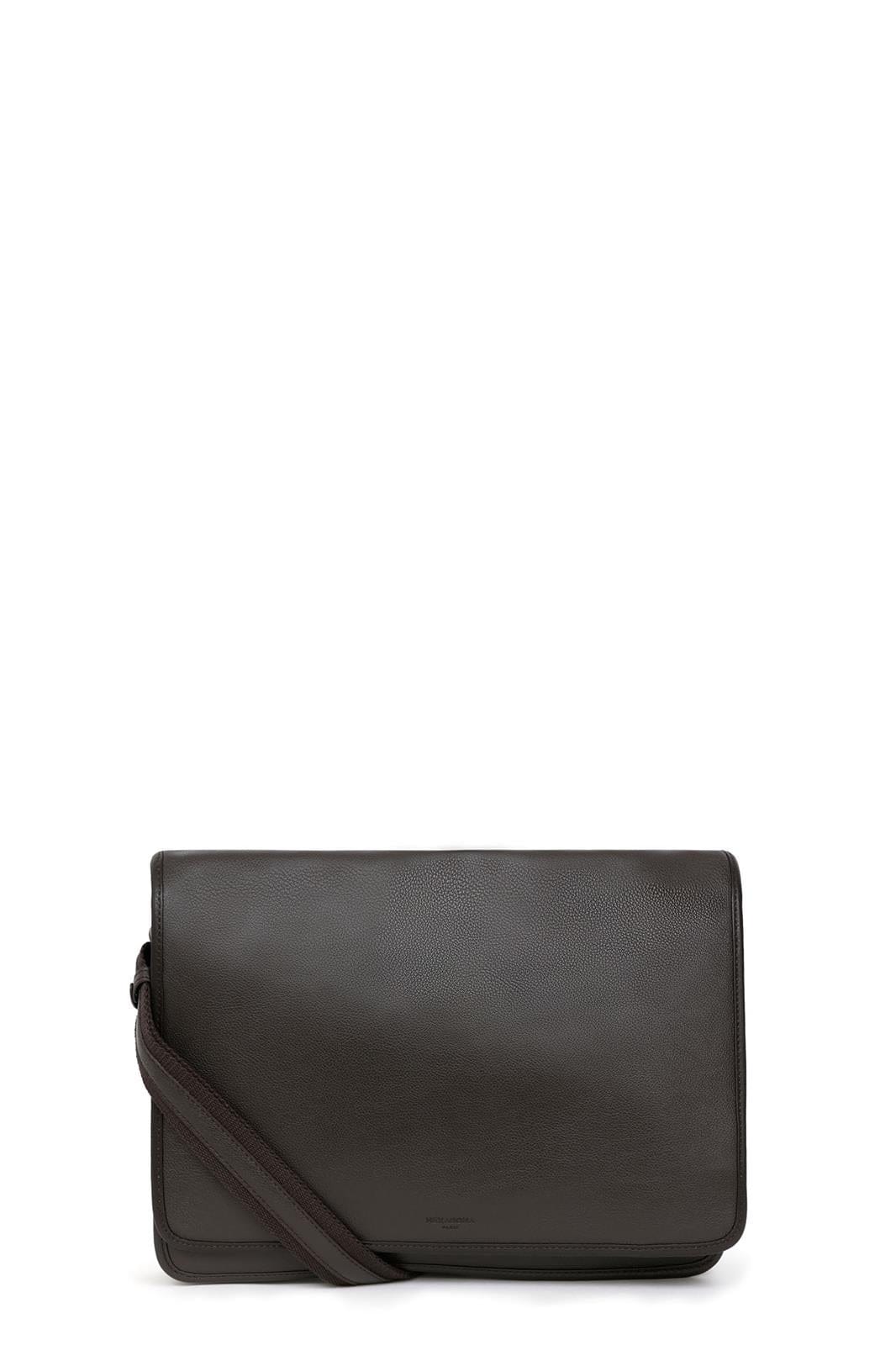 Hexagona Bags ONE Hexagona Brown Leather Satchel