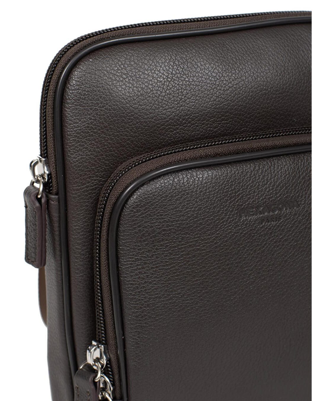 Hexagona Bags ONE Hexagona Brown Messenger Bag