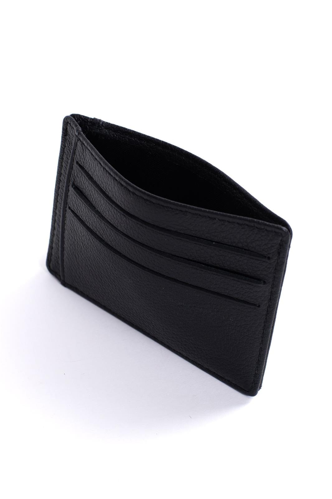 Hexagona Wallets ONE Hexagona Black Leather Card Holder