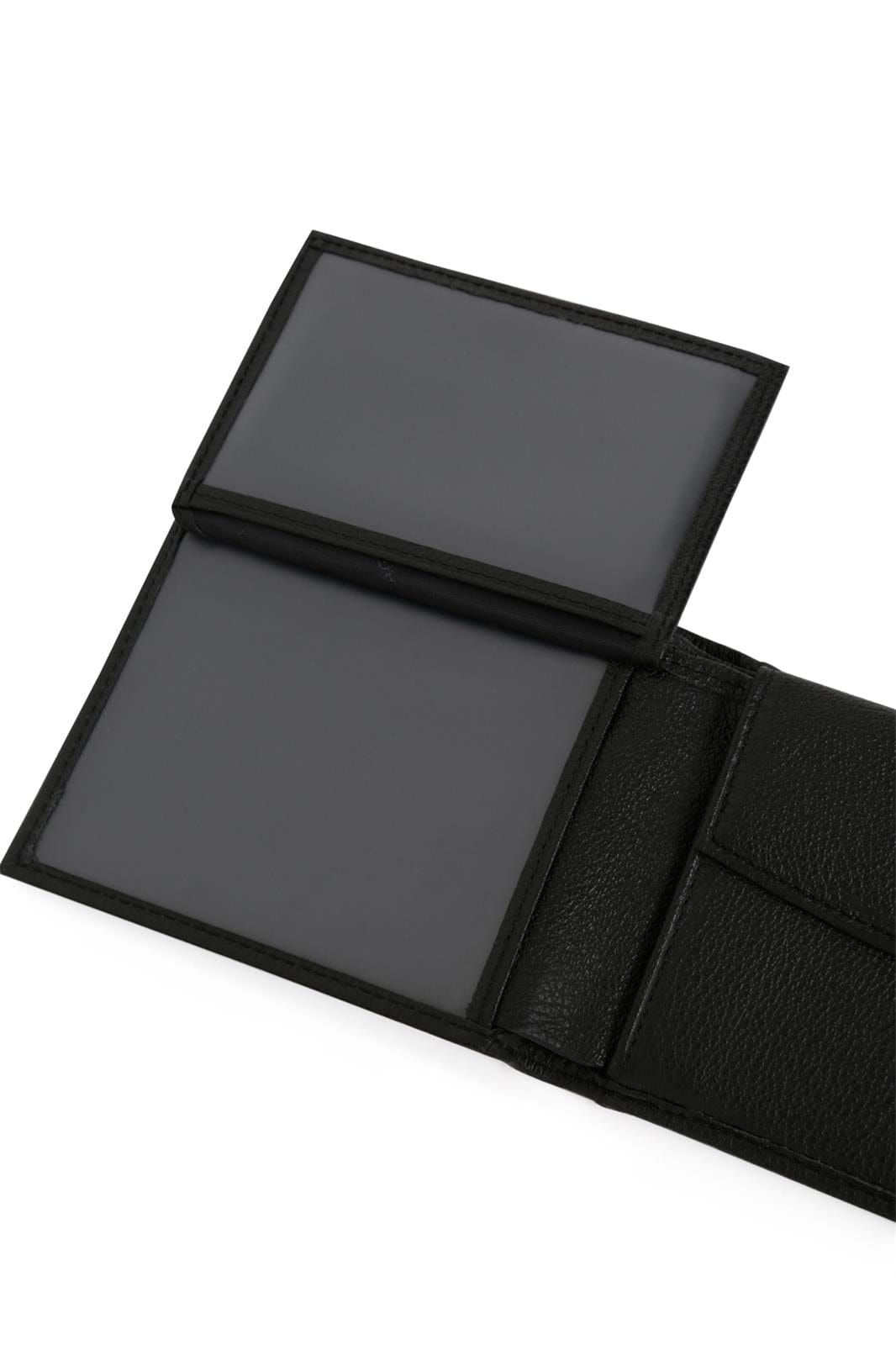 Hexagona Wallets ONE Hexagona Black Leather Wallet