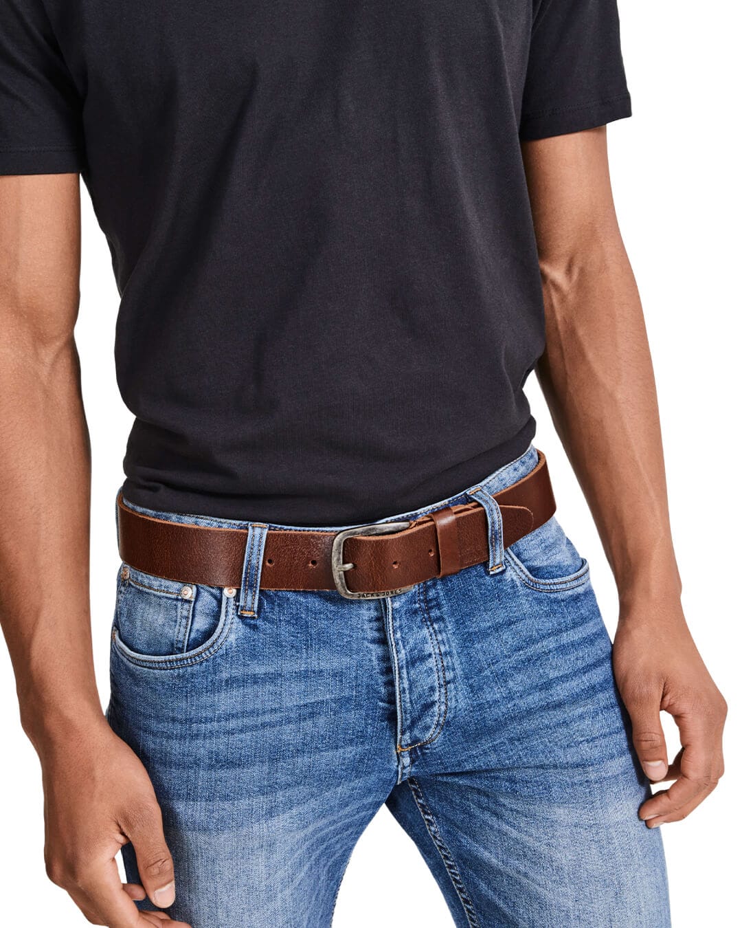Jack&Jones Belts Jack&Jones Black Coffee Belt