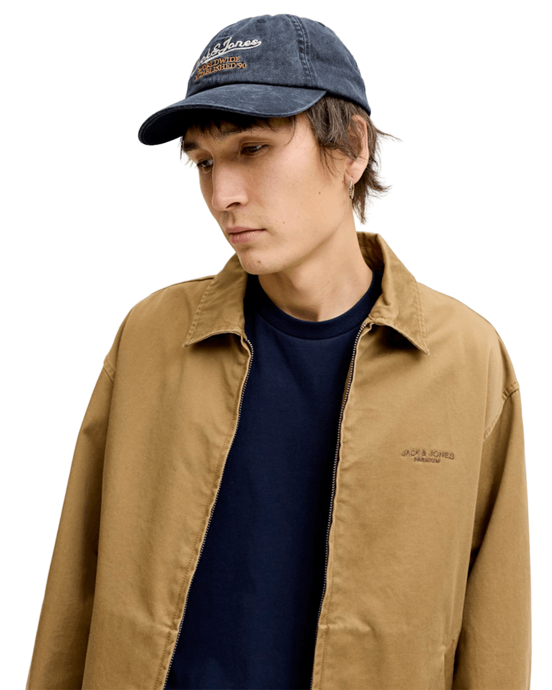 Jack & Jones Caps ONE Jack & Jones Blue Soft Base Pablo Cap