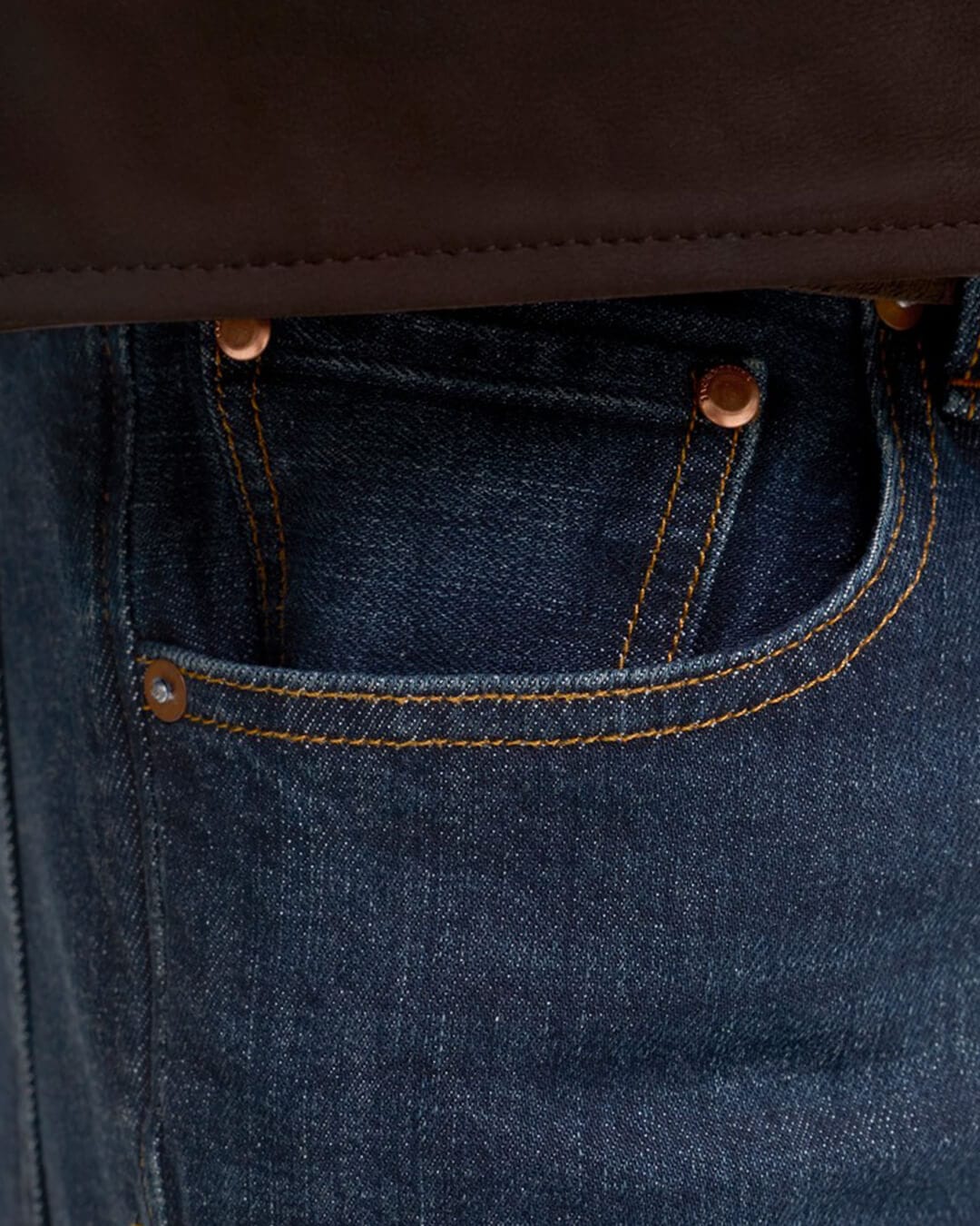 Jack & Jones Jeans Jack & Jones Blue Mike Classic Tapered Jeans