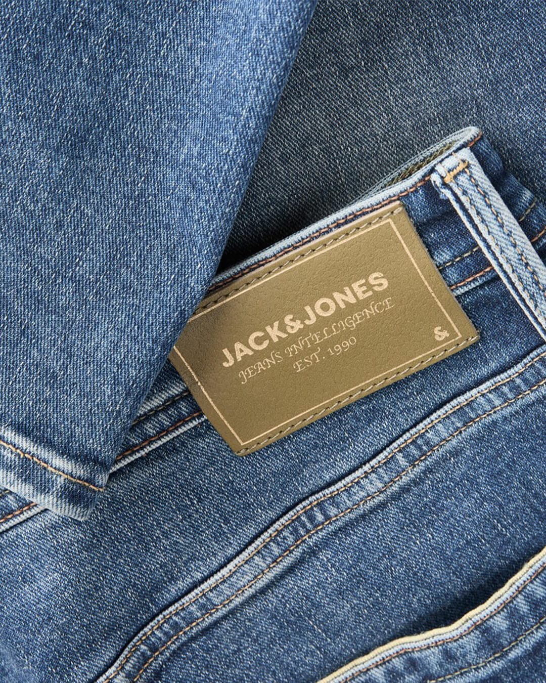 Jack & Jones Jeans Jack & Jones Blue Mike Paolo Tapered Jeans