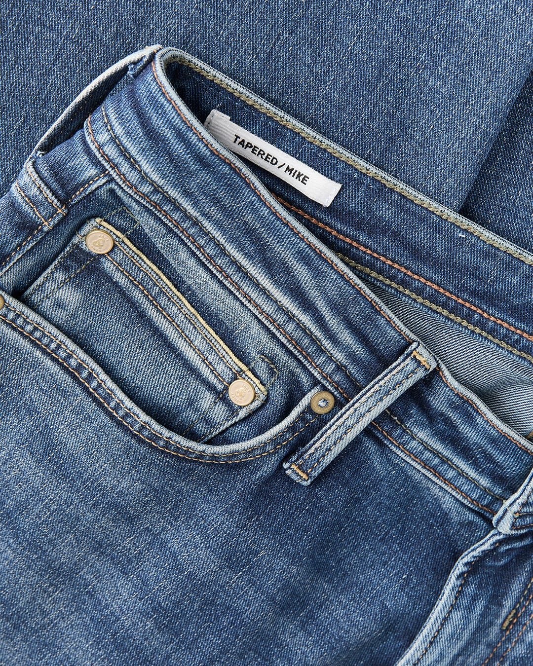 Jack & Jones Jeans Jack & Jones Blue Mike Paolo Tapered Jeans
