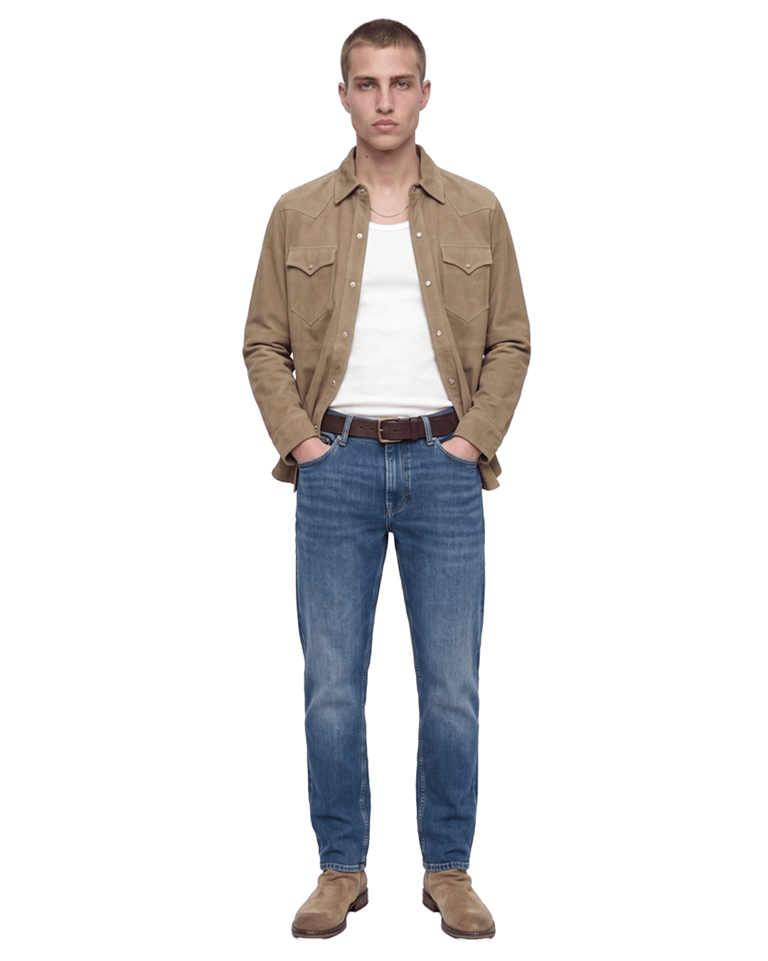 Jack & Jones Jeans Jack & Jones Blue Mike Paolo Tapered Jeans
