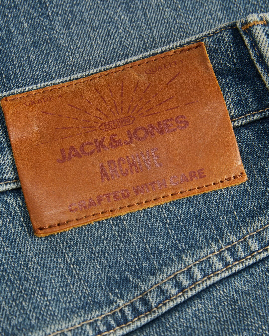 Jack & Jones Jeans JJIMIKE JJWELLS JJ 028 BLUE DENIM