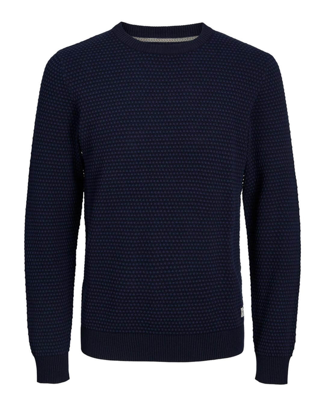 Jack &amp; Jones Jumpers Jack &amp; Jones Atlas Navy Crew Neck Jumper