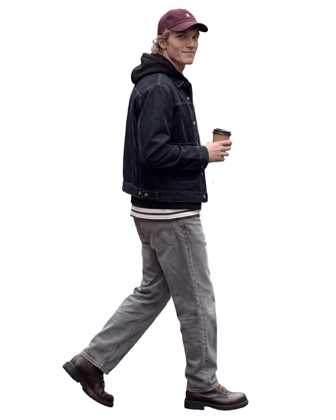 Jack & Jones Jumpers Jack & Jones Black Ace Zip Hoodie