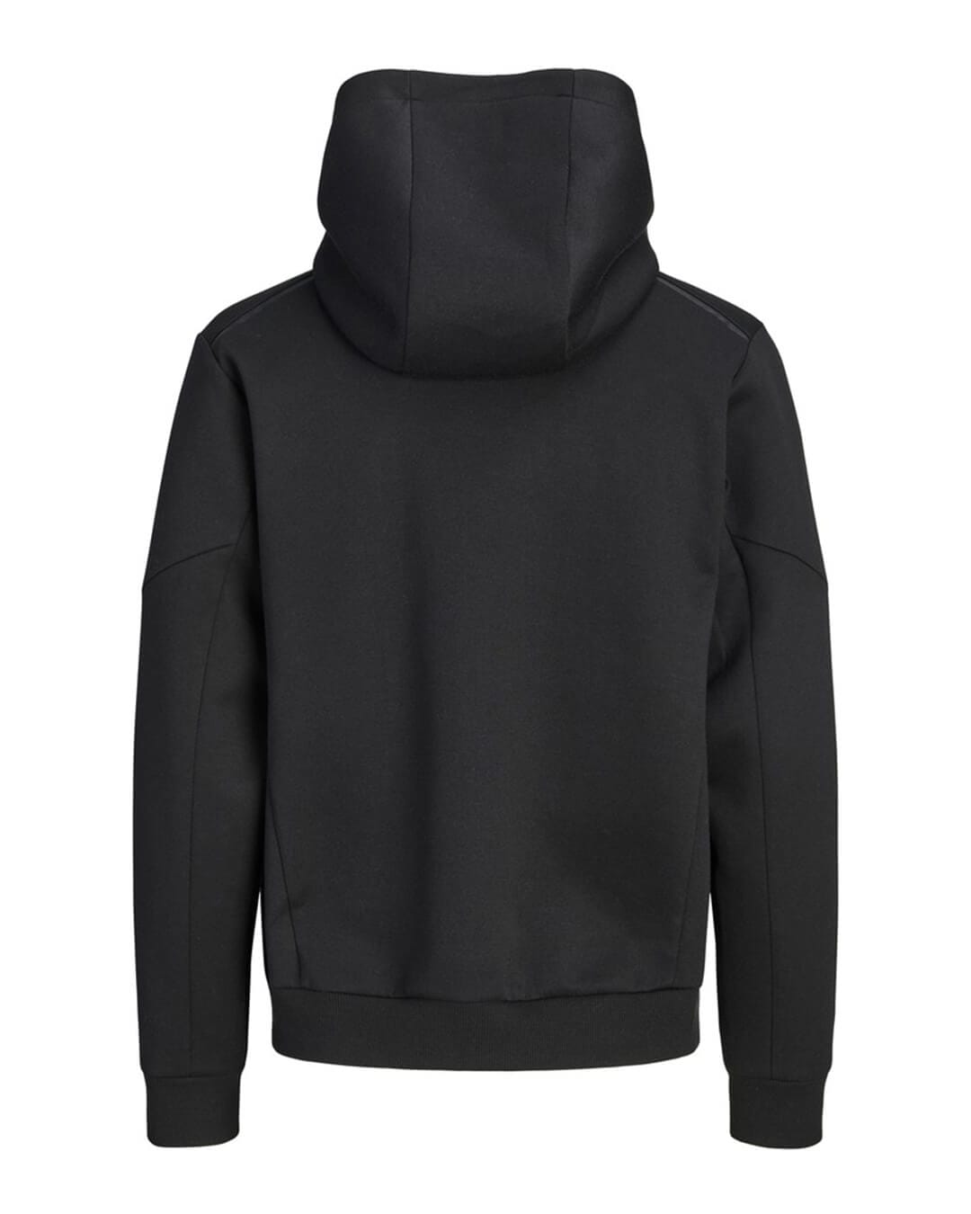 Jack & Jones Jumpers Jack & Jones Black Fusion Full-Zip Hoodie