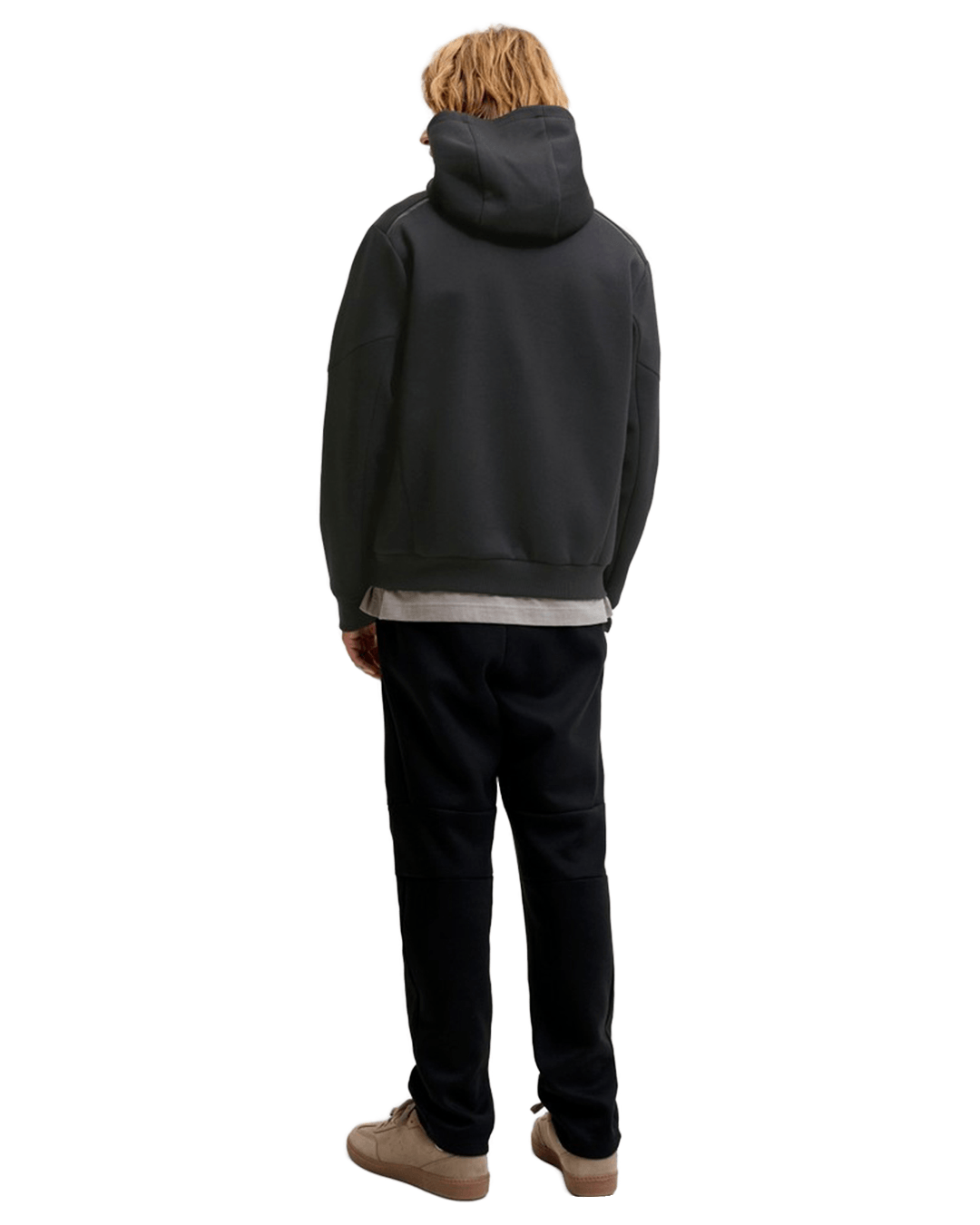Jack & Jones Jumpers Jack & Jones Black Fusion Full-Zip Hoodie
