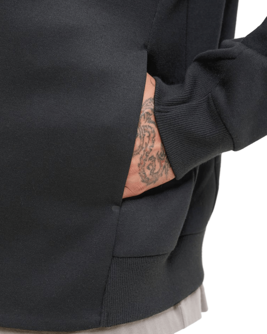 Jack & Jones Jumpers Jack & Jones Black Fusion Full-Zip Hoodie