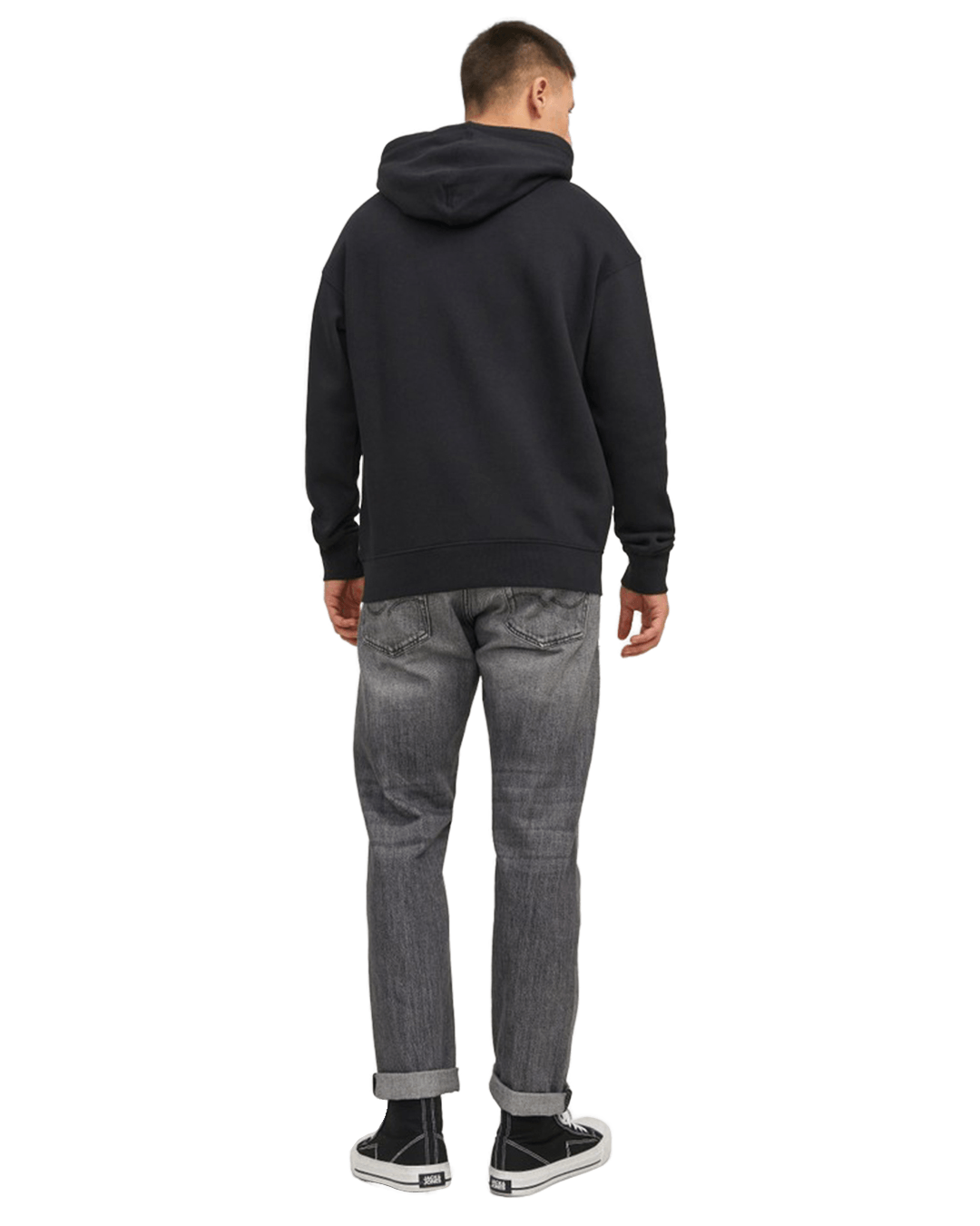 Jack & Jones Jumpers Jack & Jones Black Star Hoodie