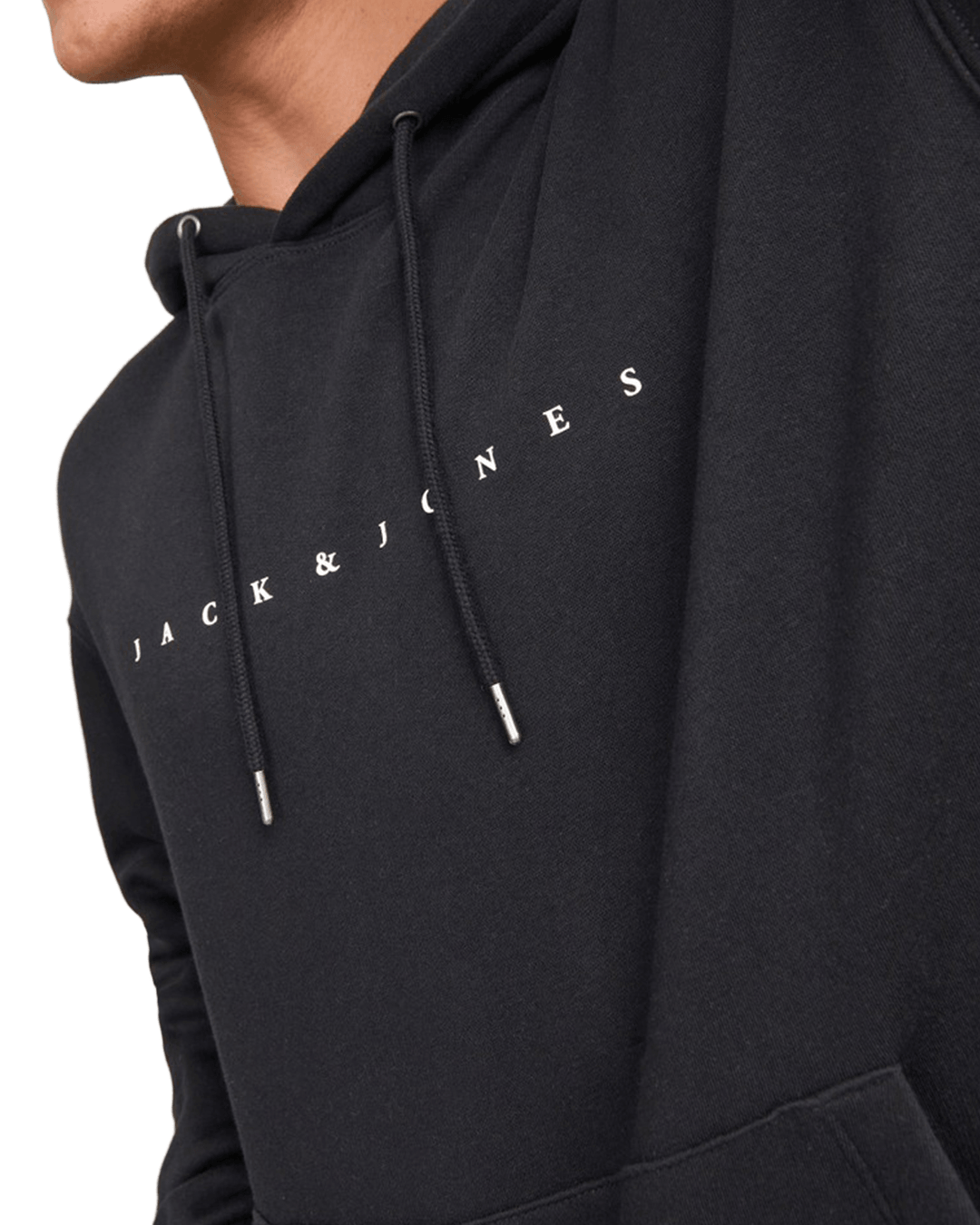 Jack & Jones Jumpers Jack & Jones Black Star Hoodie