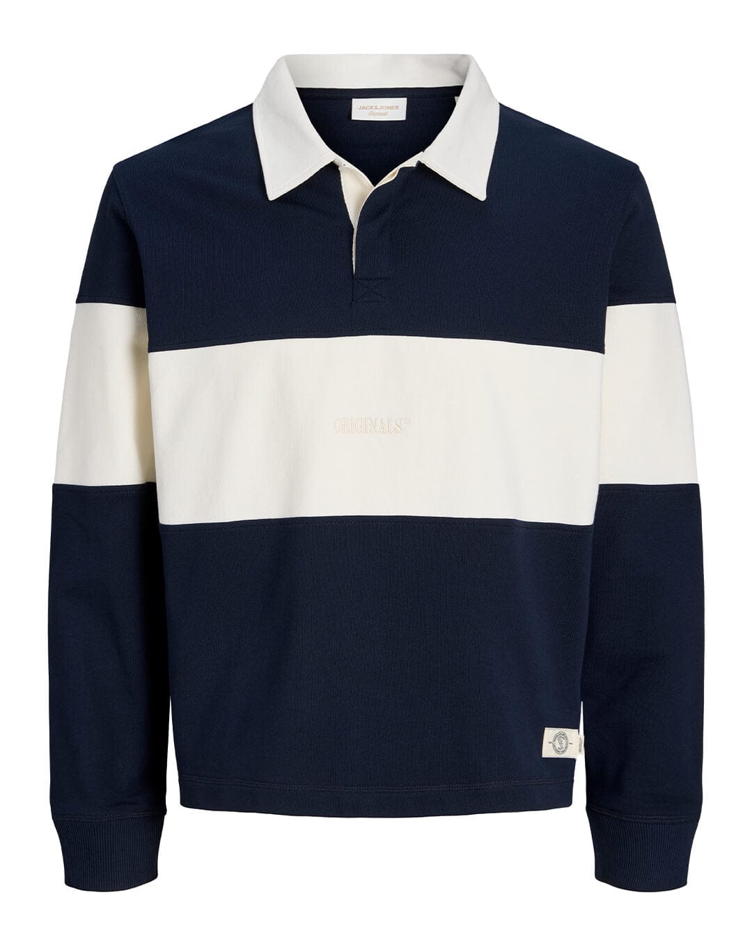 Jack & Jones Jumpers Jack & Jones Blue Frederiksberg Colour Block Sweatshirt