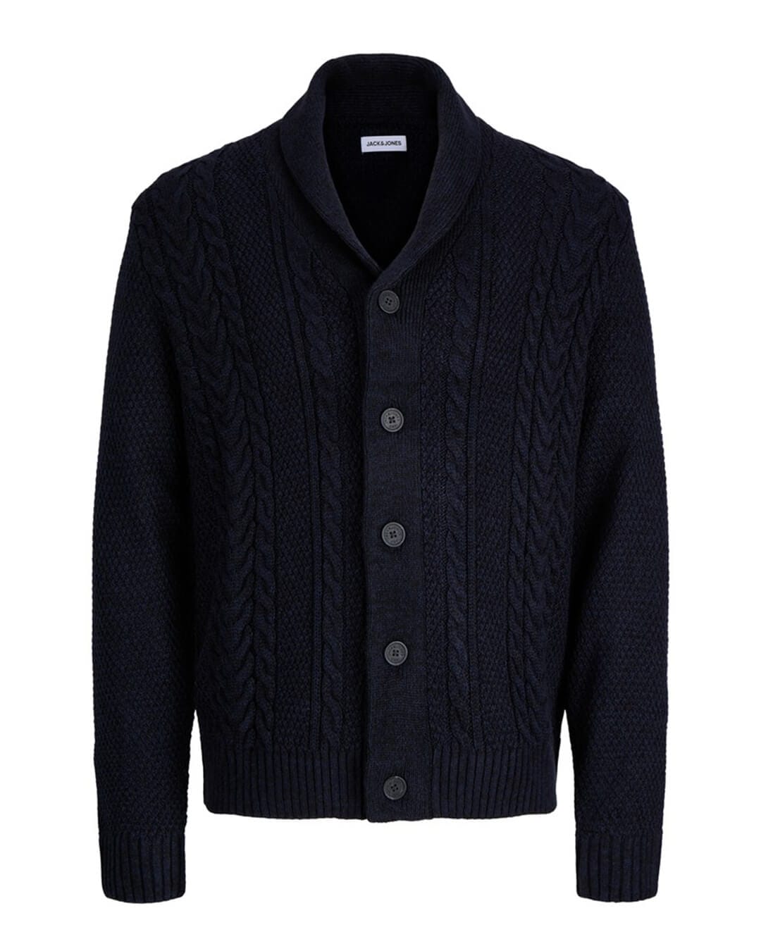 Jack & Jones Jumpers Jack & Jones Blue James Shawl Collar Cardigan