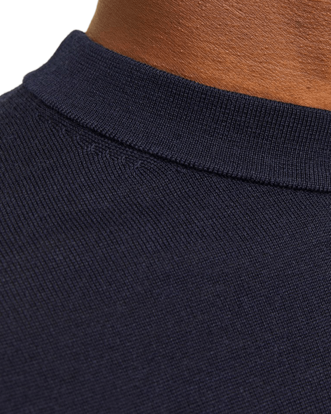 Jack & Jones Jumpers Jack & Jones Blue Milano Stitch Crew Neck Jumper