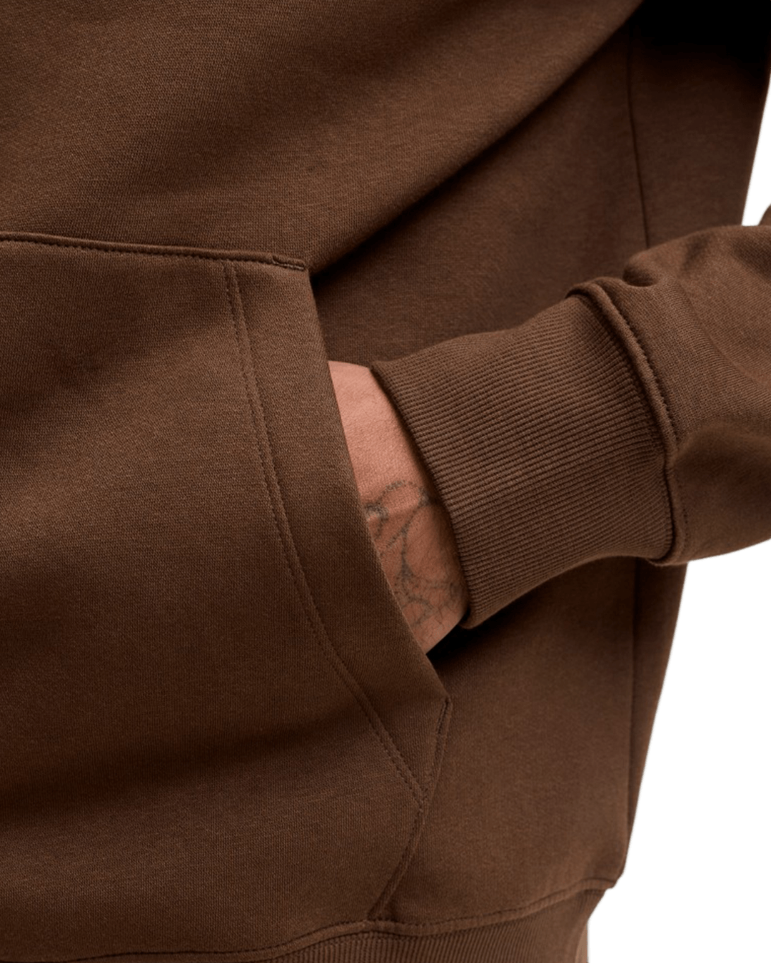 Jack & Jones Jumpers Jack & Jones Brown Star Hoodie