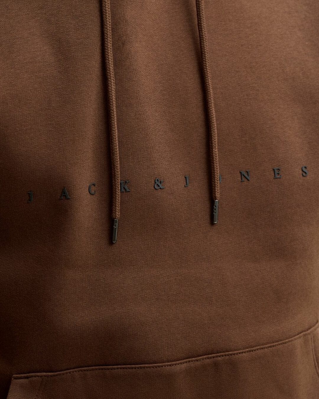 Jack & Jones Jumpers Jack & Jones Brown Star Hoodie