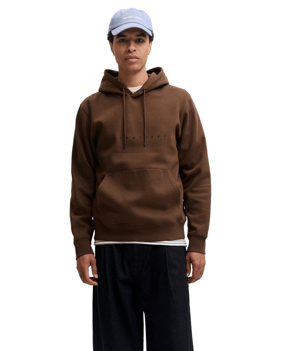 Jack & Jones Jumpers Jack & Jones Brown Star Hoodie