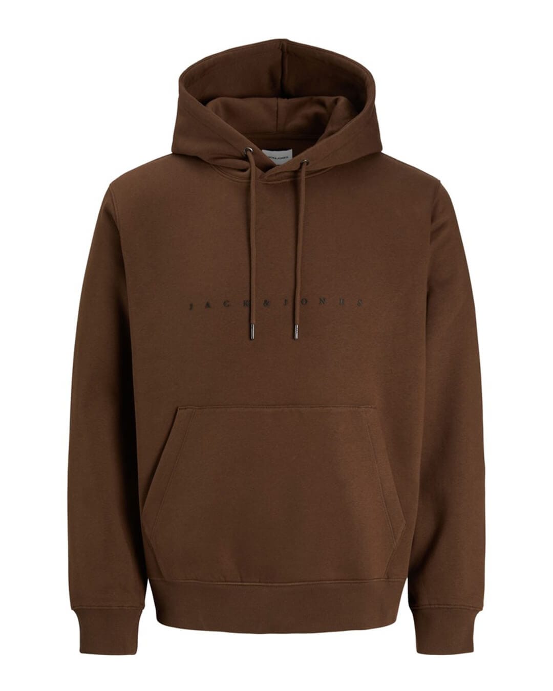 Jack & Jones Jumpers Jack & Jones Brown Star Hoodie