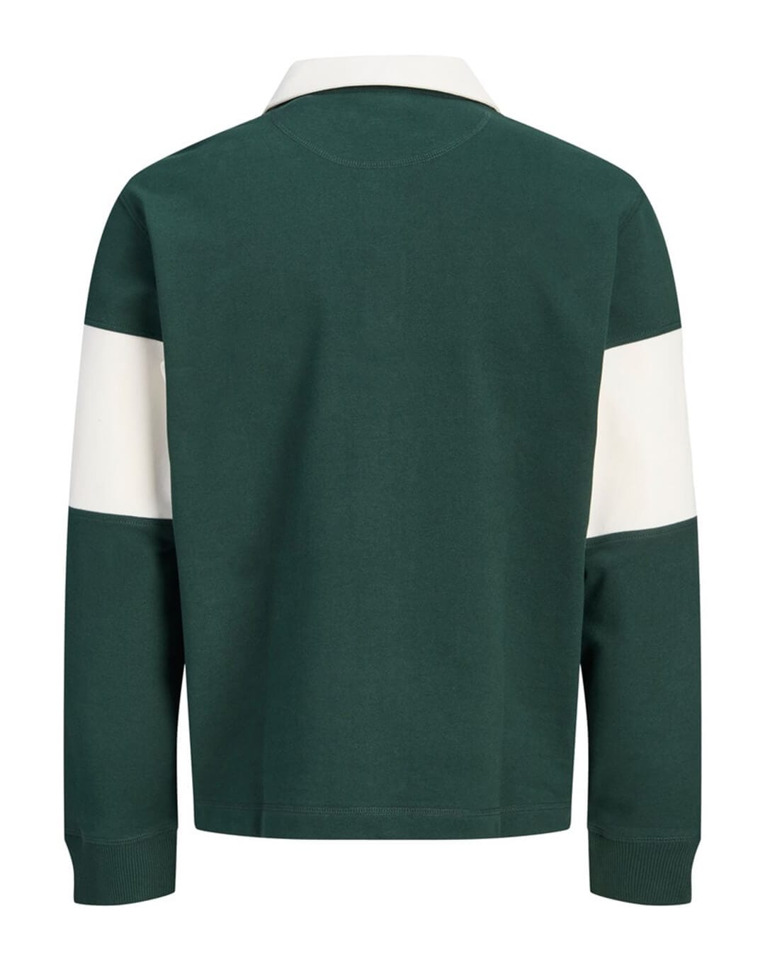 Jack & Jones Jumpers Jack & Jones Green Frederiksberg Colour Block Sweatshirt