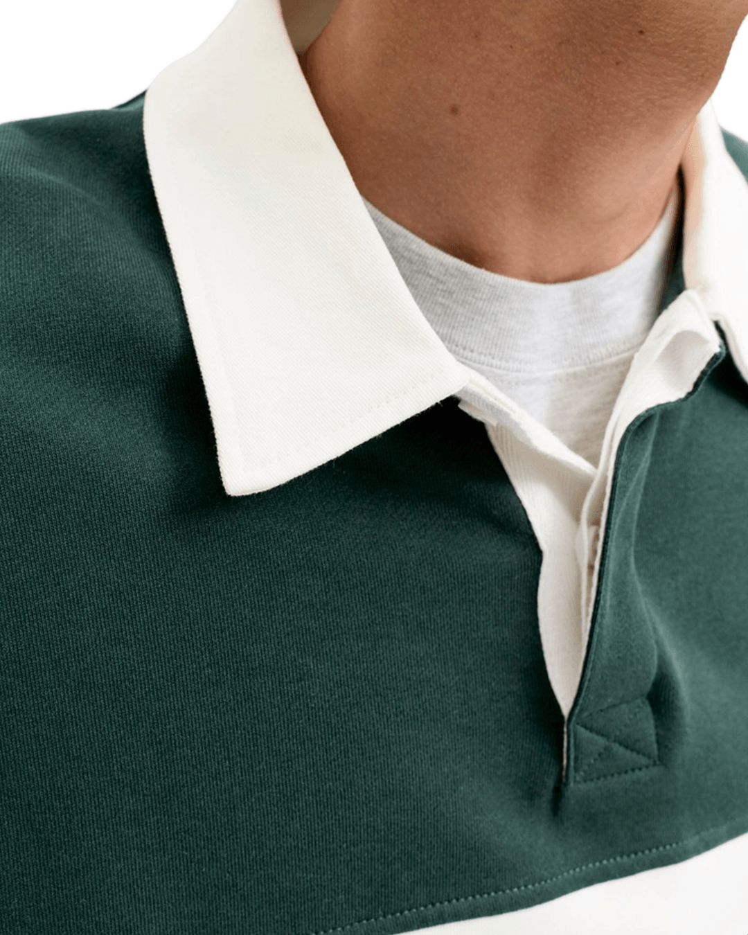 Jack & Jones Jumpers Jack & Jones Green Frederiksberg Colour Block Sweatshirt