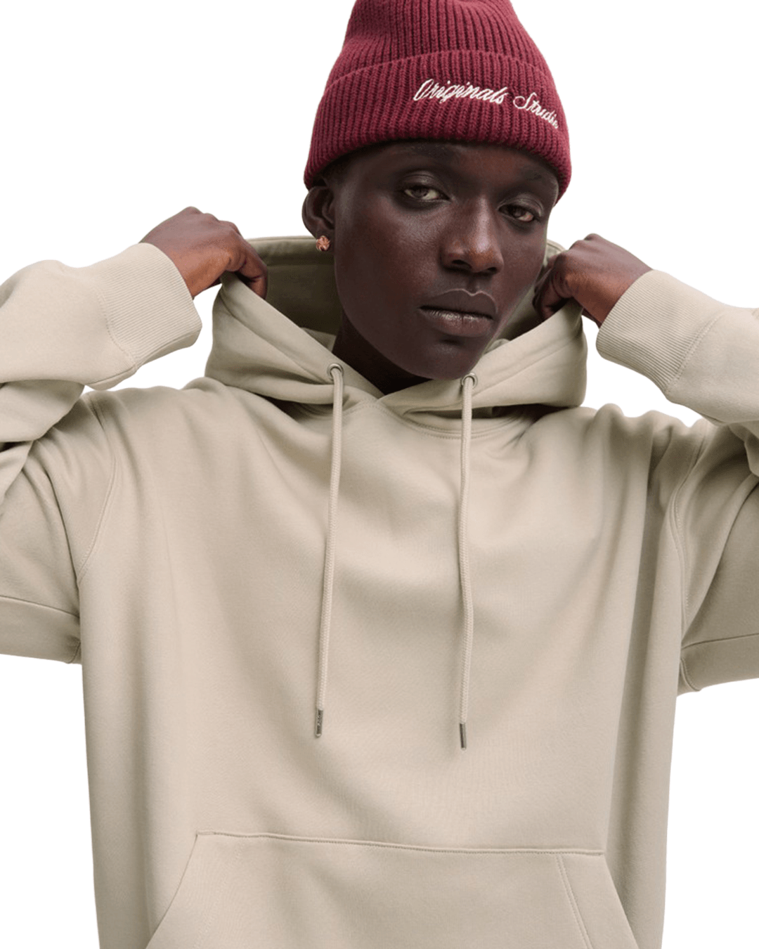 Jack & Jones Jumpers Jack & Jones Grey Ace Hoodie