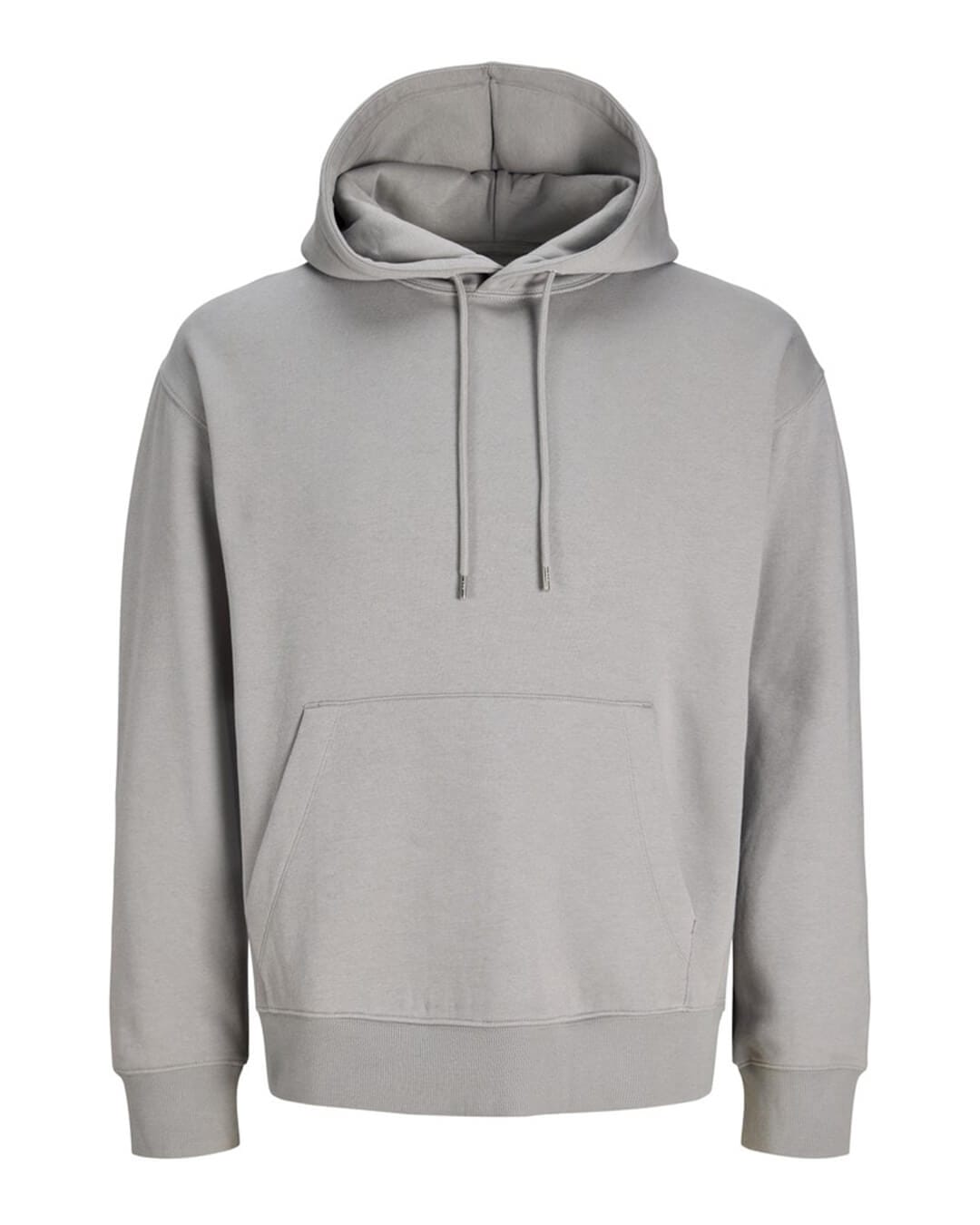 Jack & Jones Jumpers Jack & Jones Grey Ace Hoodie
