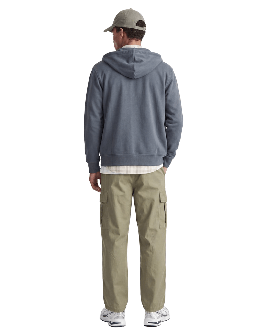 Jack & Jones Jumpers Jack & Jones Grey Ace Zip Hoodie