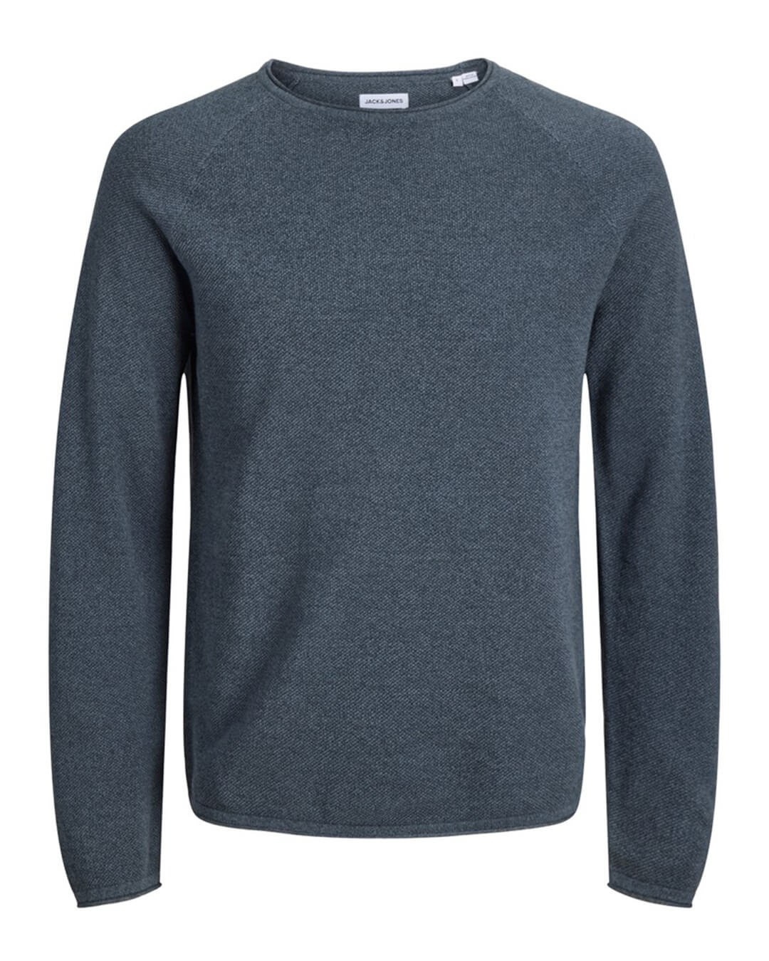Jack & Jones Jumpers Jack & Jones Grey Hill Knit Crew Neck Jumper