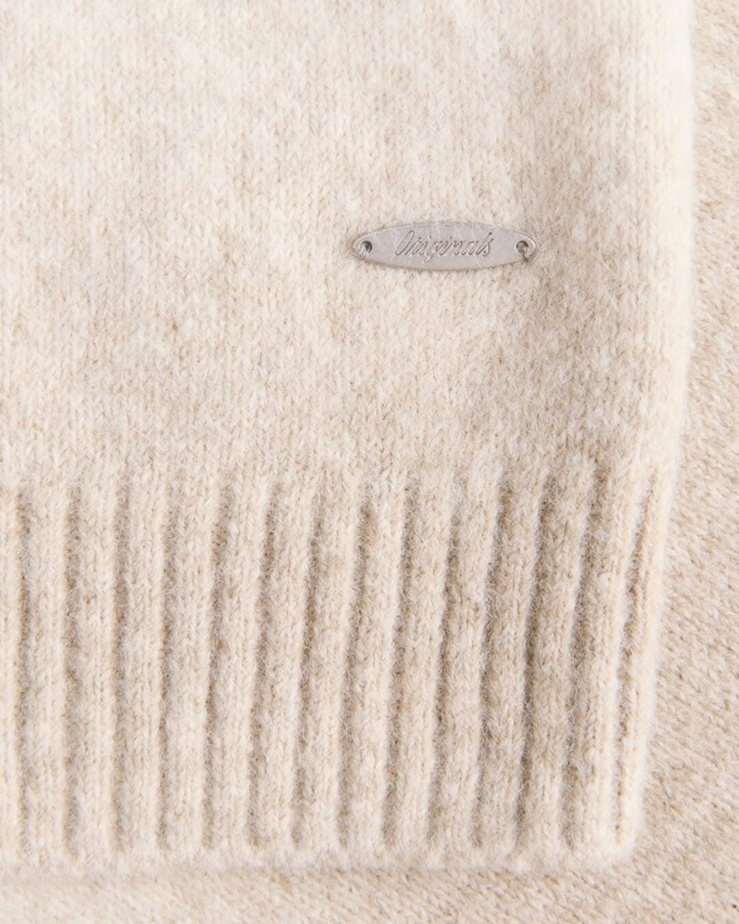 Jack & Jones Jumpers Jack & Jones Grey Toronto Space Dye Crew Neck Jumper
