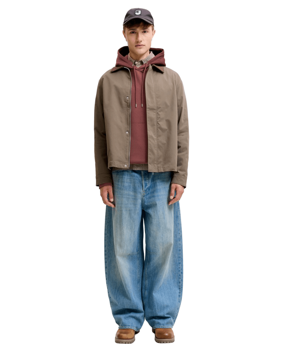 Jack & Jones Jumpers Jack & Jones Purple Ace Hoodie