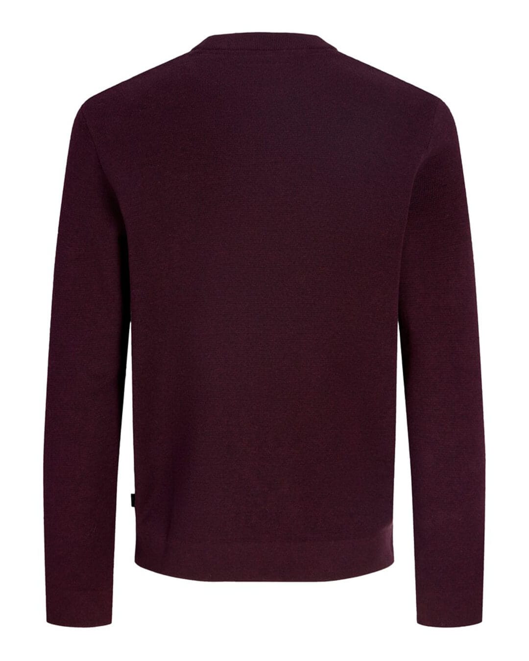 Jack & Jones Jumpers Jack & Jones Purple Milano Stitch Crew Neck Jumper