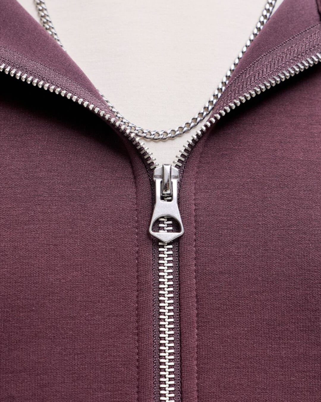 Jack & Jones Jumpers Jack & Jones Red Legacy Scuba Zip Hoodie
